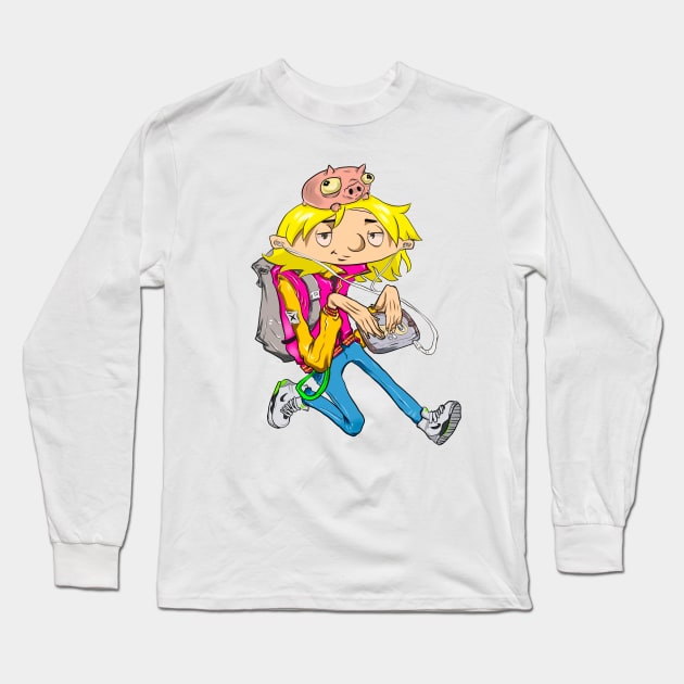 Hey Arnold! Long Sleeve T-Shirt by AcidBoiz